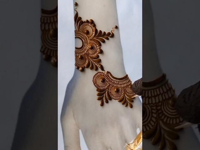 Arabic mehndi Design For Hand#shorts #mehndi #viralvideo #viral#trending#shortsfeed