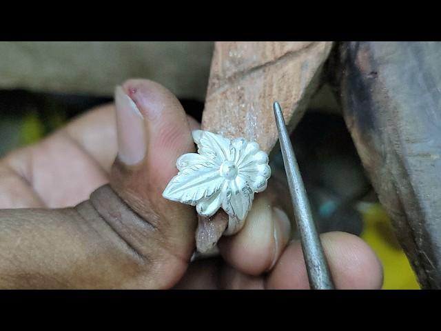 Silver ring making process ! How to make a ring jewelry