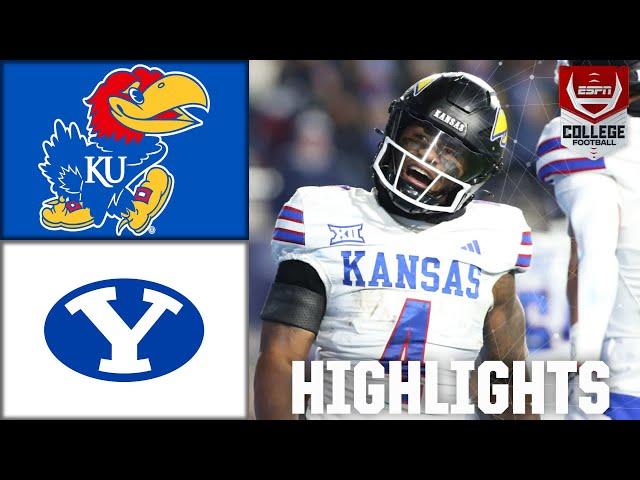 Kansas Jayhawks vs. BYU Cougars | Full Game Highlights | ESPN College Football