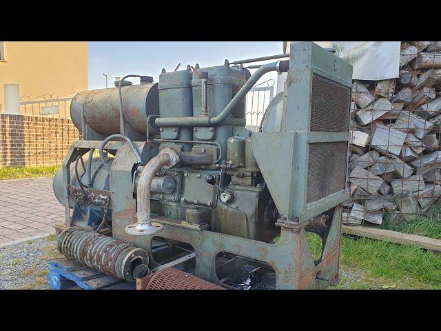 Notstromaggregat Junkers 2HK65 Gegenkolbenmotor Lizenzbau 2NZD9