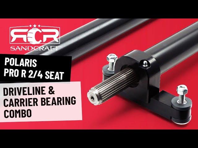 SANDCRAFT DIY Installation - Driveline & Carrier Bearing - PRO R 2S/4S