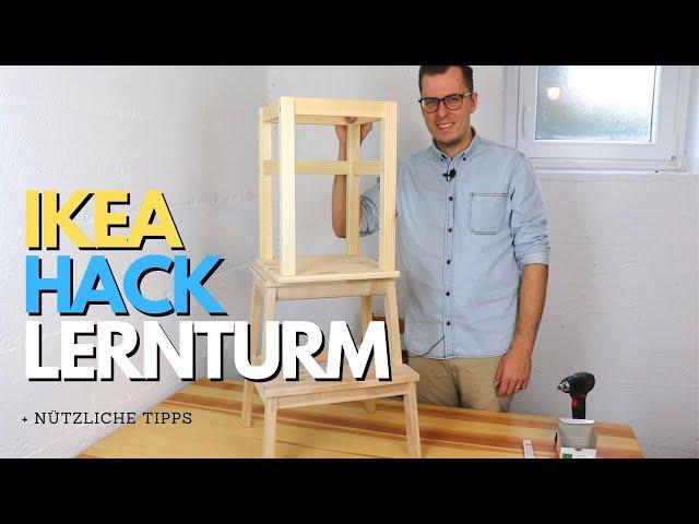 DIY Ikea Lernturm Hack: Lerntower aus Bekväm und Oddvar | Bauanleitung + Tipps