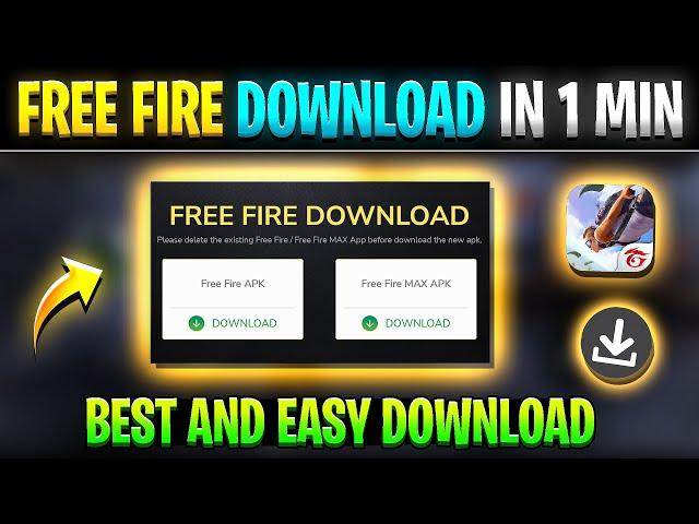 How to download free fire after ban 2022 | Free fire download kaise kare | Free fire download