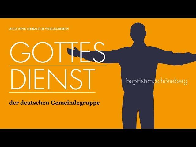 Live Gottesdienst | Baptisten Schöneberg | Dagmar Wegener | Dennis Kretz | 24.12.2022