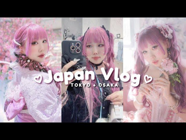  I'M BACK IN JAPAN!   Studio Esperanto, Sanrio Puroland, Kimono Rental, Collab Cafes, New Hair