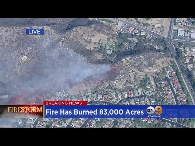 Woolsey Fire Burn Area: West Hills, Stathern & Roscoe