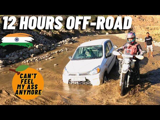 I can't Feel My Ass Anymore! WHAT KIND OF WAY THIS IS? 12 Hours Off-Road / India Motovlog #44