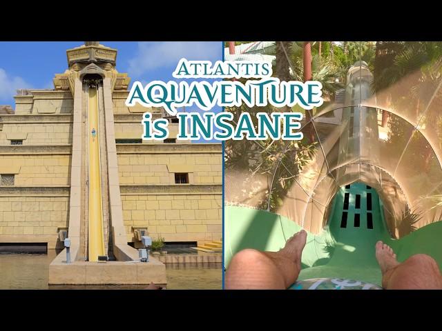 The Brilliant Design of the Worlds Largest Water Park | Atlantis Aquaventure Review Dubai