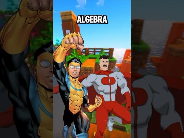 Omni Man teaches invincible Algebra in a nutshell