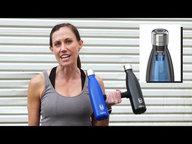 CrazyCap Bottle - Award winning UV LED water purifier.