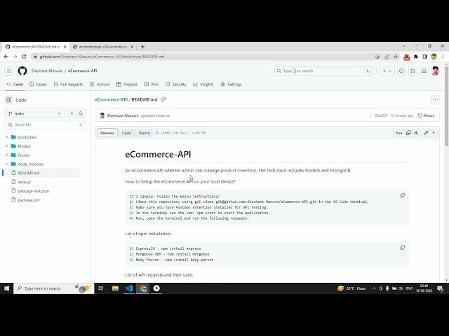 eCommerce API | NodeJS | MongoDB