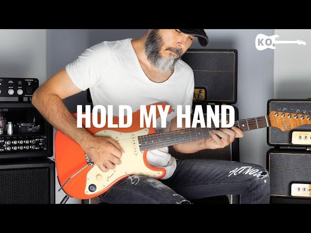 Lady Gaga - Hold My Hand - Top Gun Maverick - Electric Guitar Cover by Kfir Ochaion - GTRS P800