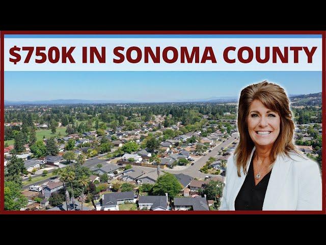 What Does 750k in Sonoma County [CITY PRICE COMPARISON] Living in Sonoma County, CA