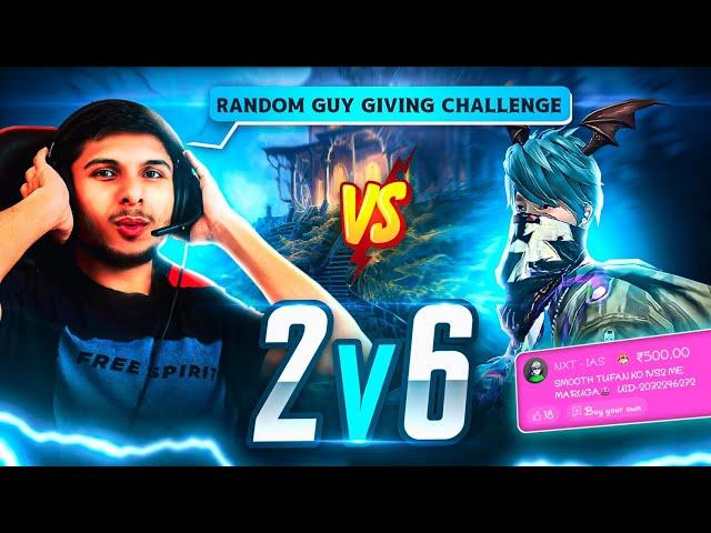 RANDOM GUY CHALLENGE TO NONSTOP GAMING| SMOOTH TUFAN KO 7-0 PELUGA