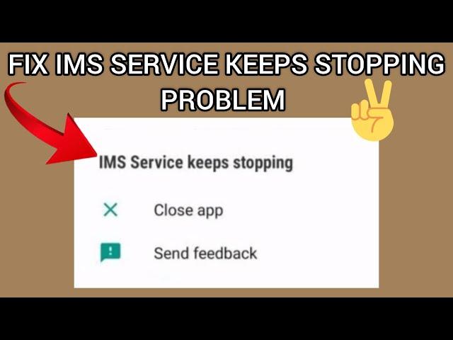 Fix IMS Service Keeps Stopping Problem|| TECH SOLUTIONS BAR