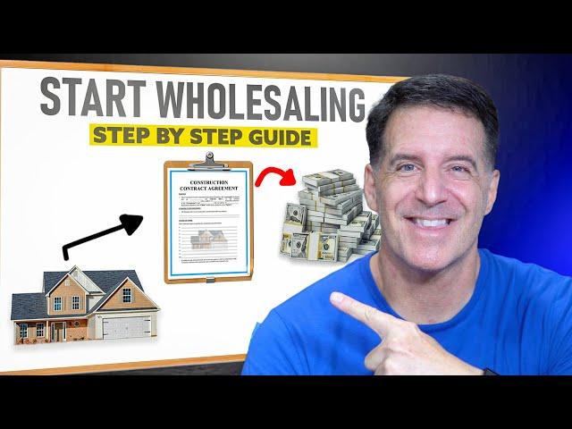 step by step guide how to start wholesaling houses