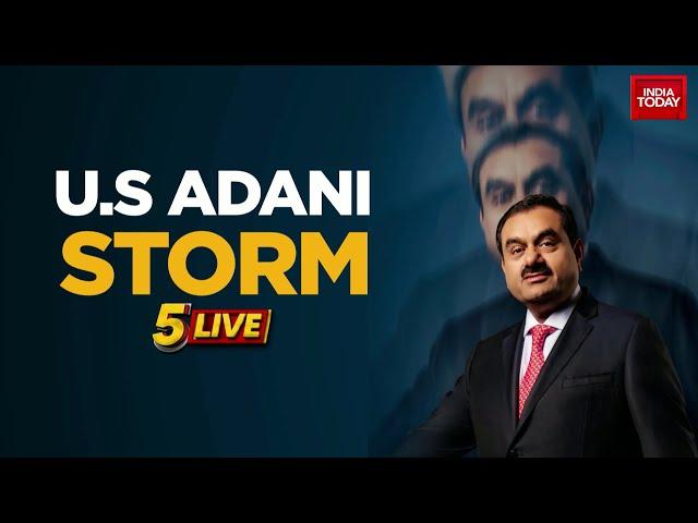 5ive Live With Shiv Aroor: Adani Group Faces US Bribery Charges, Denies Allegations | India Today