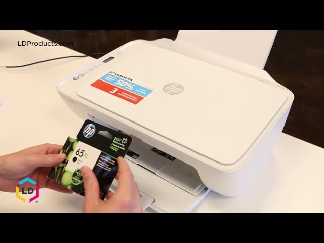 How to Replace Ink Cartridges in the HP® Deskjet 2652 and Deskjet 2655