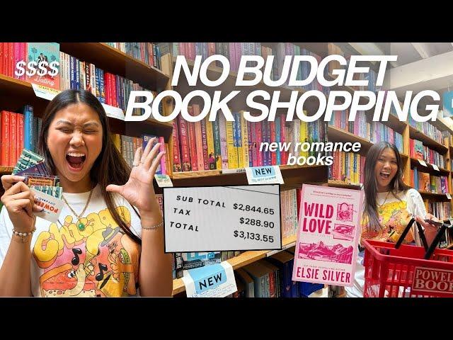 NO BUDGET BOOK SHOPPING (buying everything I want)