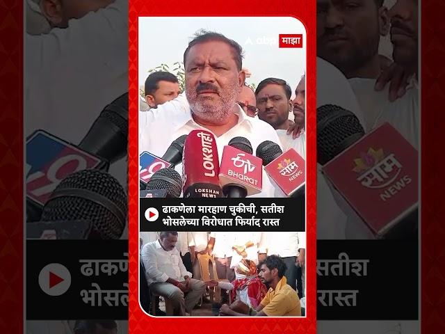 Suresh Dhas On Satish Bhosale : ढाकणेला मारहाण चुकीची, सतीश भोसलेच्या विरोधात फिर्याद रास्त