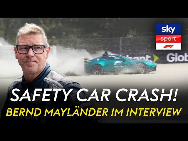 Aston Martin Safety Car verunfallt in der Parabolica – Unerklärlicher Crash vor F1 GP in Monza! 