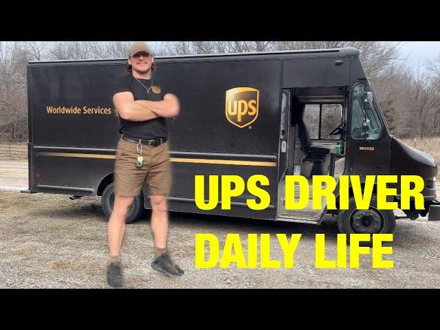 Day in the LIFE of a UPS DRIVER