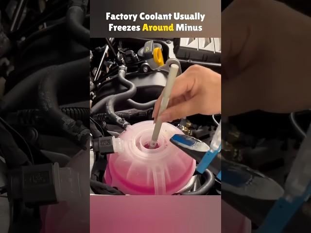 Why Adding Water to Your Coolant Tank Is a Bad Idea #car #mechanic #cartips #engine #automobile
