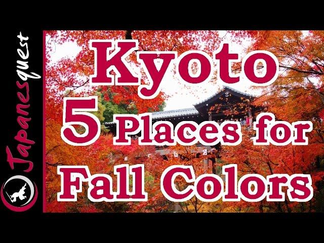 5 Places to See the Fall Colors of Kyoto! | Japan Travel Guide