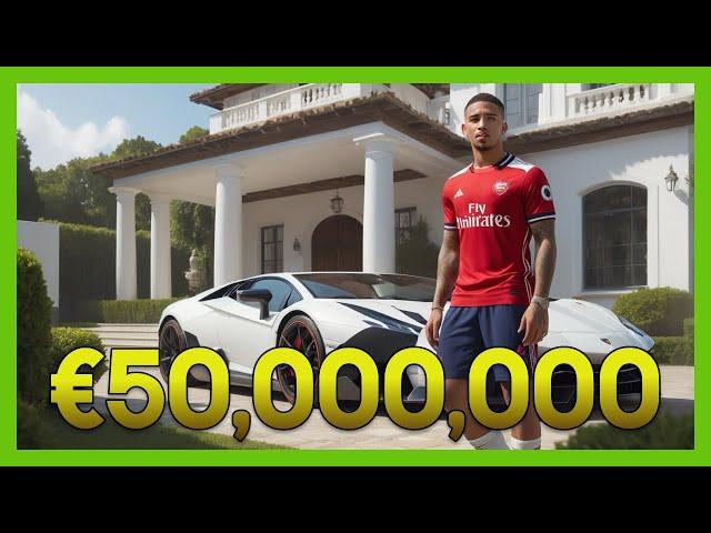 Gabriel Jesus Salary Progression