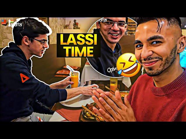 Indian food and Mango Lassi with Anish Giri in Prague | Rest day Vlog