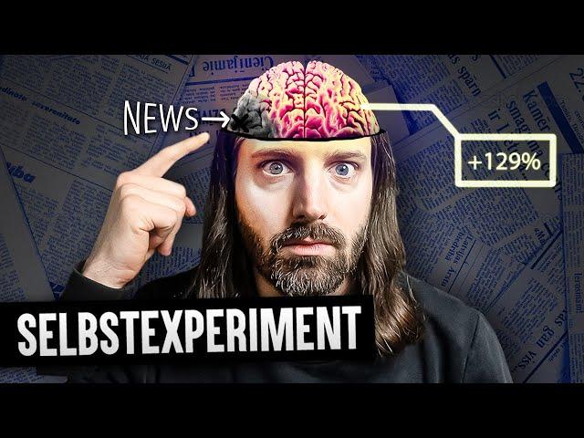 Das passiert mit deinem Gehirn, ohne schlechte Nachrichten! | Selbstexperiment