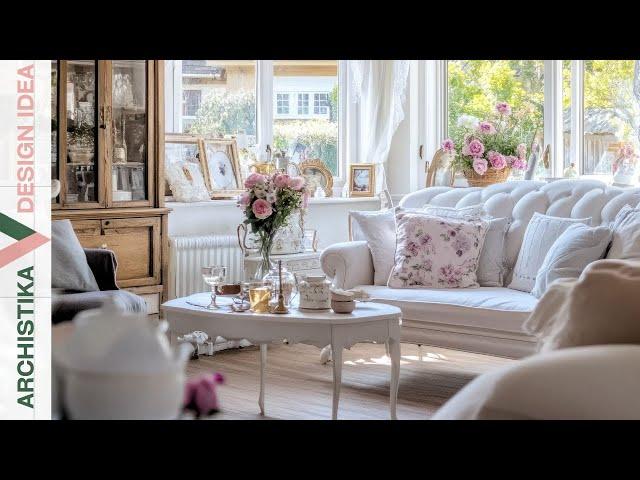 Vintage English Cottage Interiors: A Cozy Mix of Rustic Wood, Antique Finds, and Soft Pastel Accents