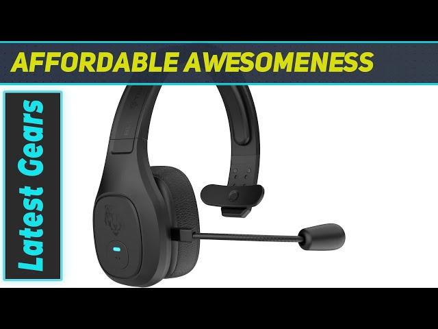 Blue Tiger Storm in Black - Ultimate Wireless Bluetooth Trucker Headset Review!