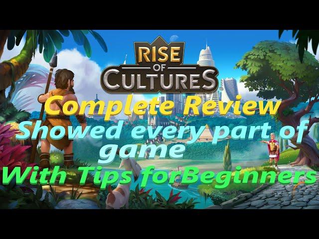 Rise of Cultures - Complete REVIEW with Tips for Beginners and Explained every part of game