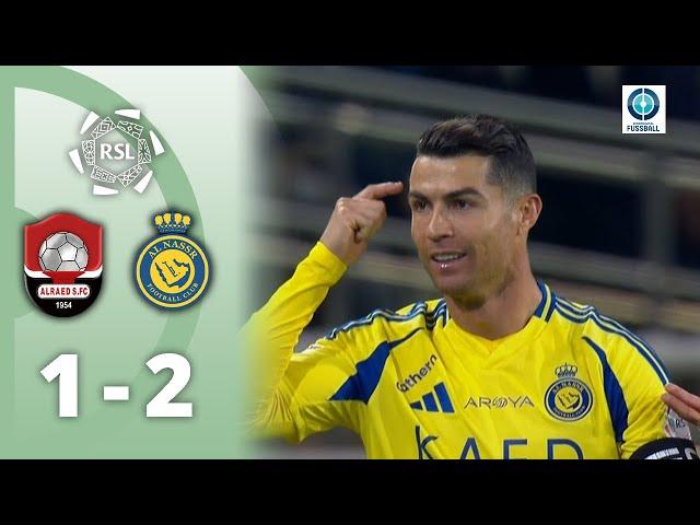 Ronaldo mit 2 Scorern! Al-Nassr schlägt Abstiegskandidaten | Al-Raed – Al-Nassr