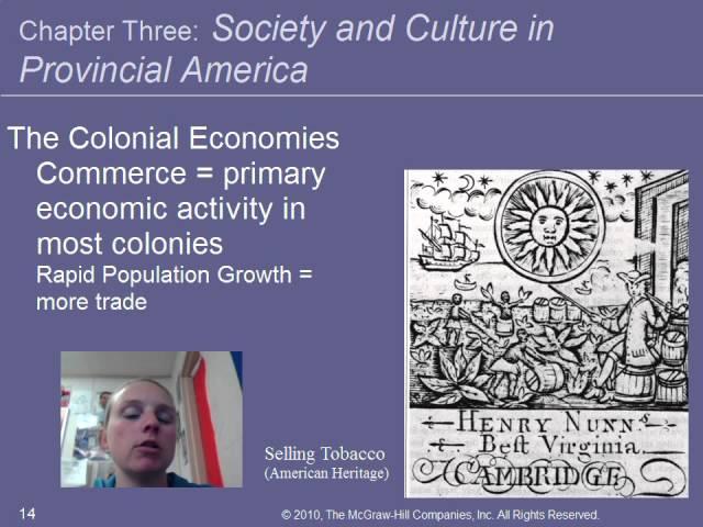 Ch  3   Society and Culture in Provincial America