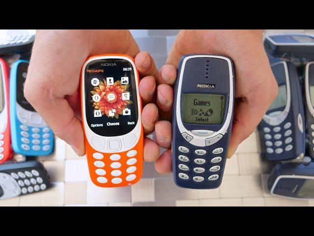 New Nokia 3310 Drop Test vs Old Nokia 3310!