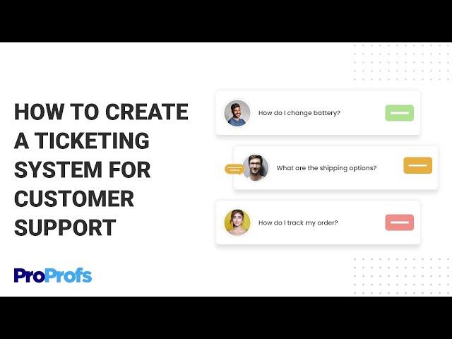 How to Create a Ticketing System for Customer Support