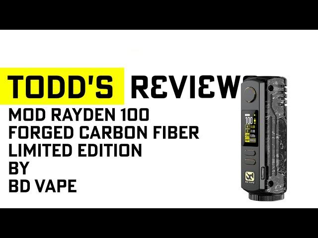 Rayden 100 Forged CF Mod by BD VAPE