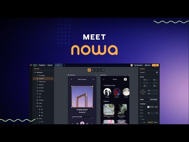 Meet Nowa: the first app builder for professionals