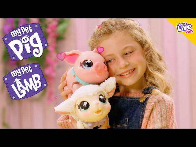 LITTLE LIVE PETS I MY PET LAMB AND MY PET PIG TVC I 20