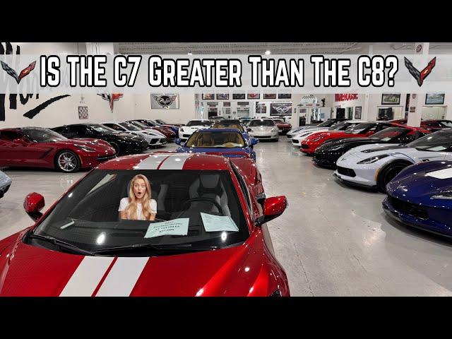 My Favorite C7's & C8's On The Floor At CORVETTE WAREHOUSE