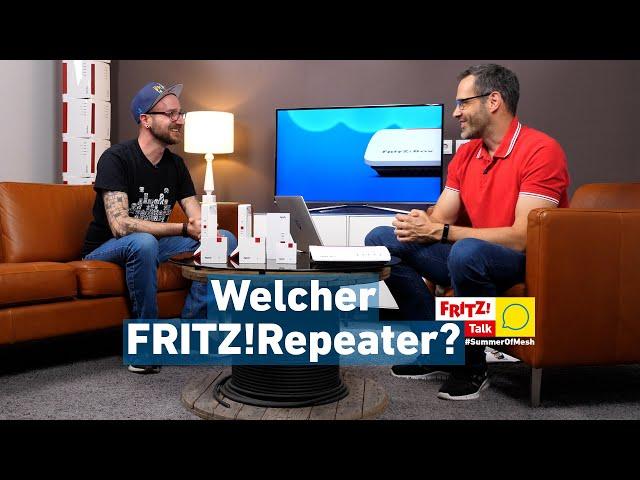 Welcher FRITZ!Repeater passt zu mir? | FRITZ! Talk 45