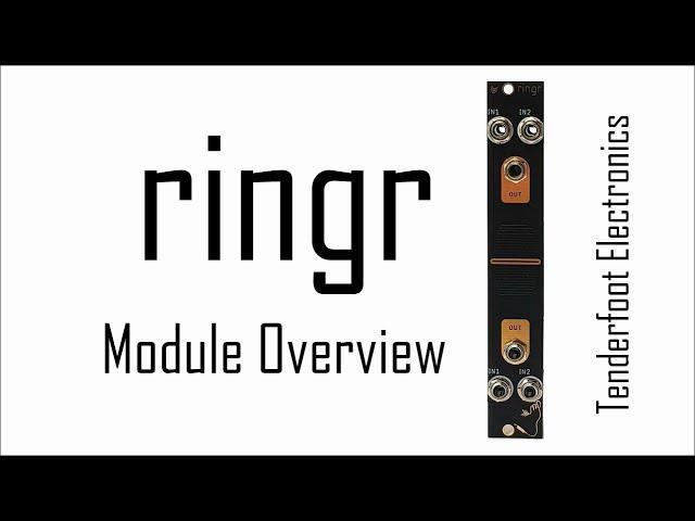 Ringr 2021 - Passive Ring Mod for Eurorack Overview