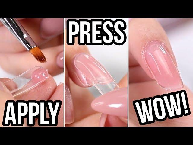 Easy PolyGel Nails Using Dual Forms!