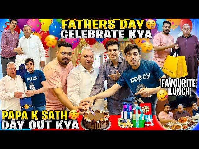 Father's Day Per Papa K Sath Kiya 1st Time Day Out | Papa Ne Future K Liye Kia Tips Di | Shopping