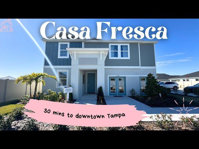 Hawkstone by Casa Fresca | Coquina Floorplan | 30 minutes to downtown Tampa