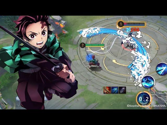 Onmyoji Arena x Demon Slayer: Tanjiro Kamado Preview