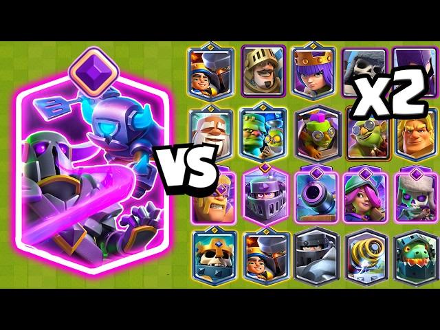 PEKKA EVOLUTION and MINI PEKKA vs ALL CARDS x2 | Clash Royale