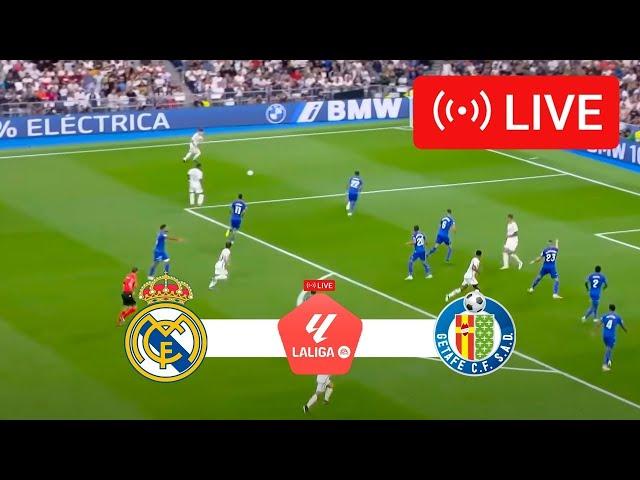 Real Madrid vs Getafe LIVE | LaLiga 2024 | Match LIVE Today!